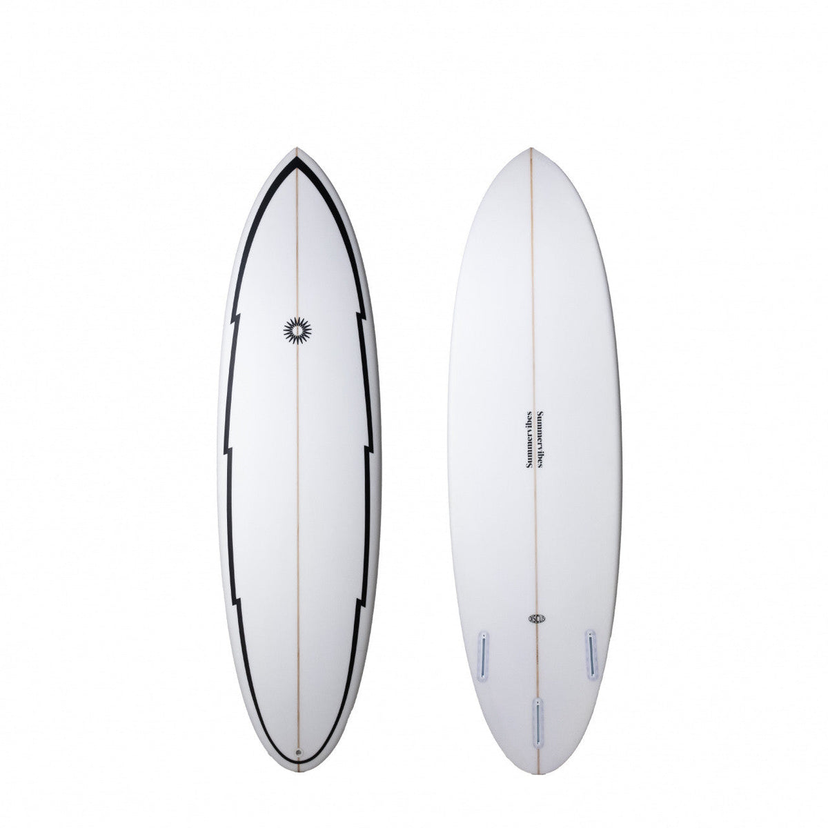 Summer Vibes Discus Surfboard