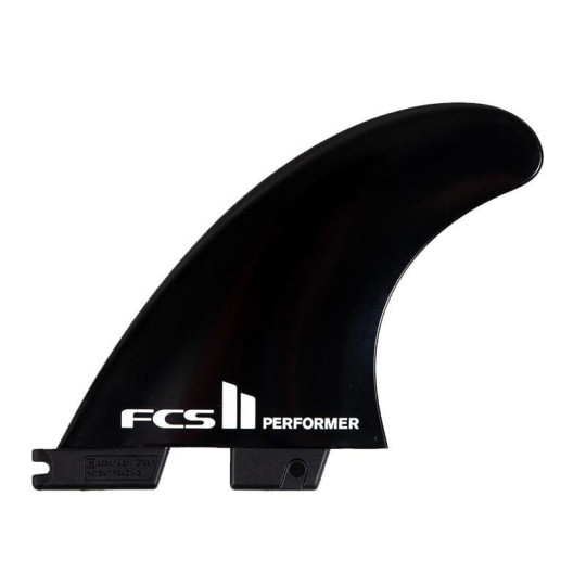 FCS Fins Performer Black Small Tri Retail Fins