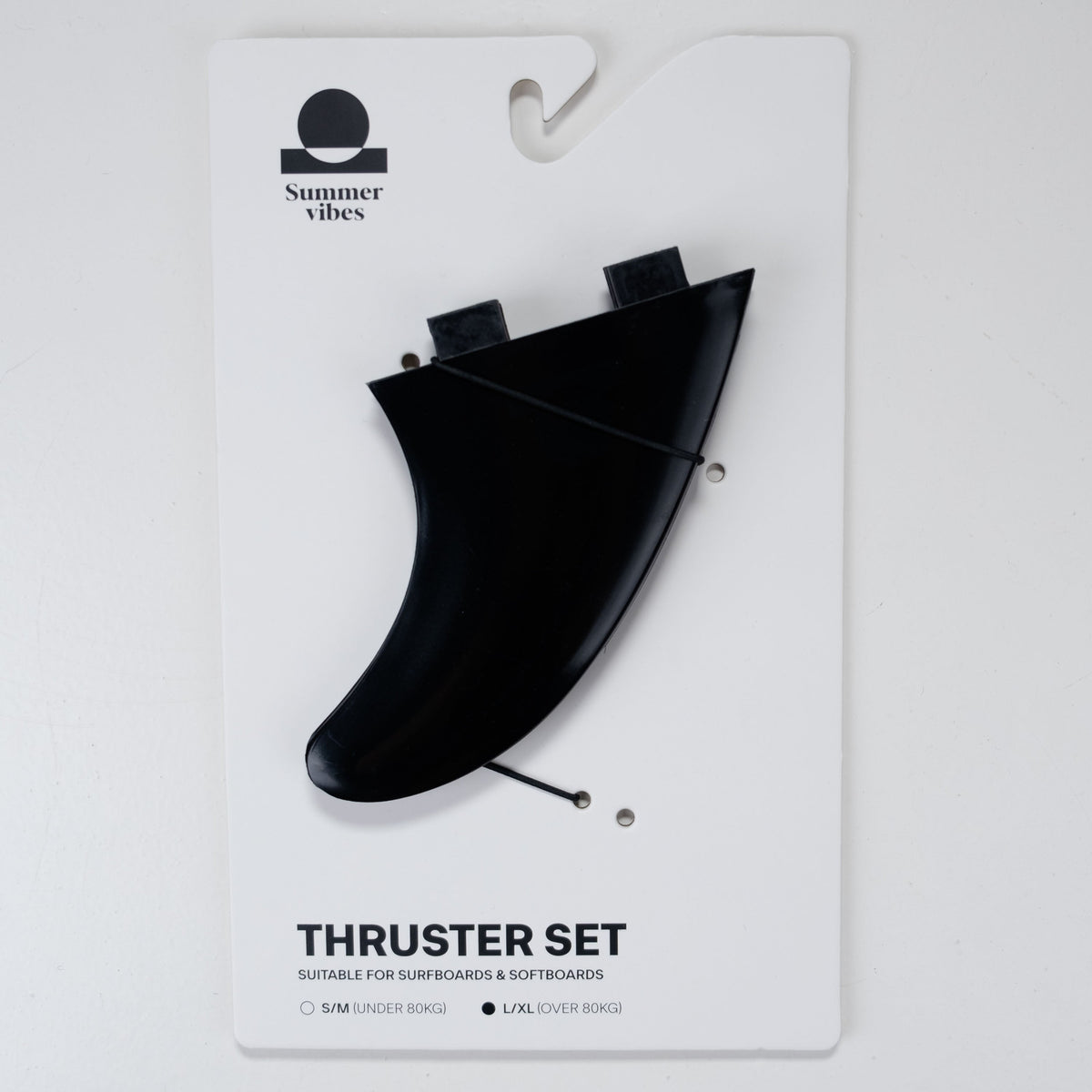Summer Vibes Session Thruster Fin S/M Dual Tab
