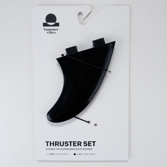 Summer Vibes Session Thruster Fin S/M Dual Tab