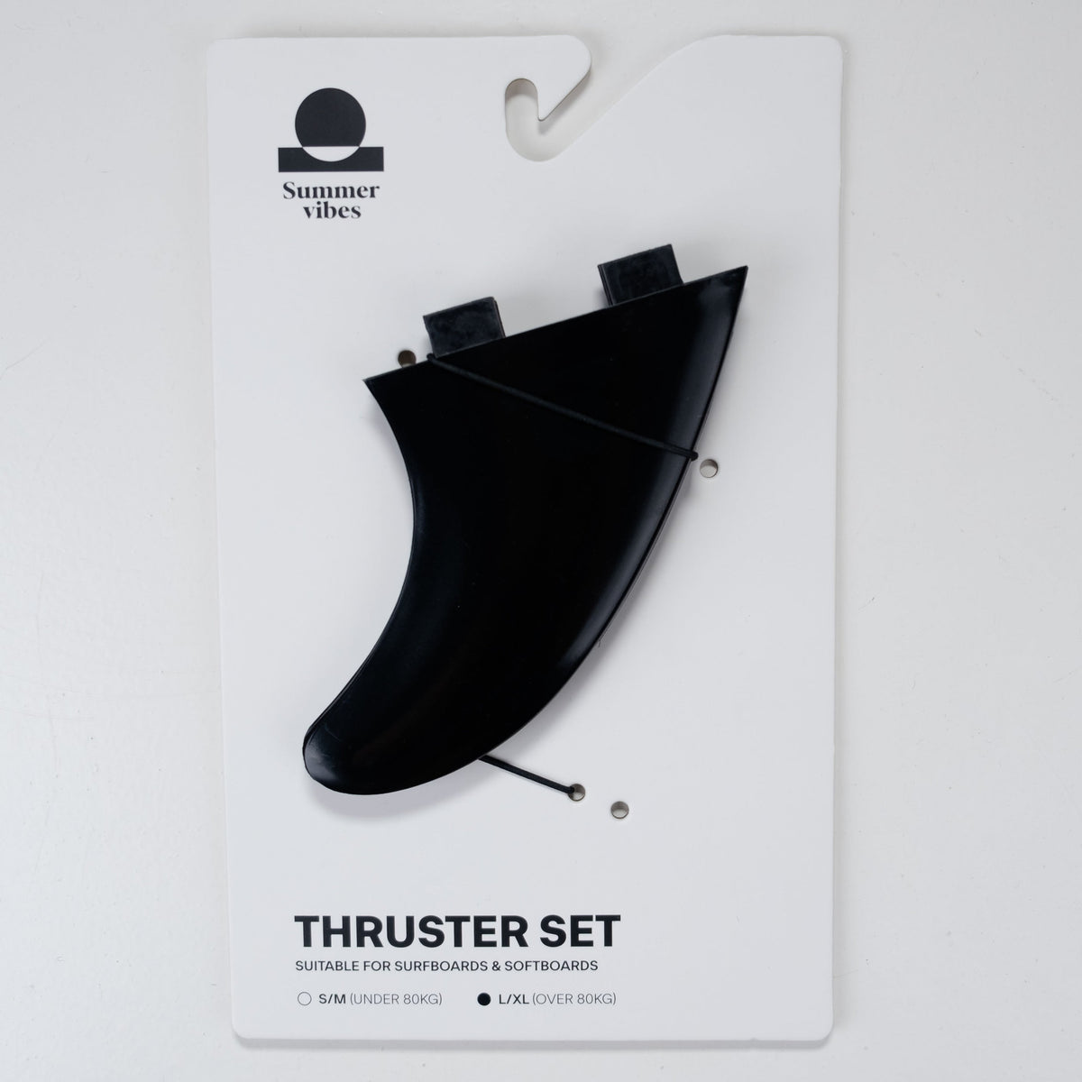 Summer Vibes Session Thruster Fin S/M Dual Tab