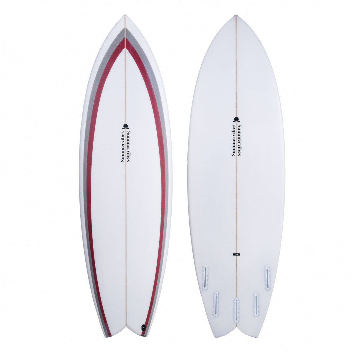Summer Vibes Fish Surfboard