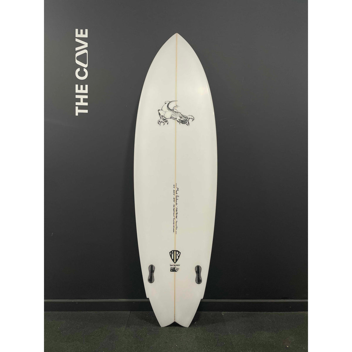 Retro Twin 6'2" x 20 1/4" X  2 3/4" - 37.00L, Wing Swallow, 2x  FCS 2 Fin Boxes, PU [New] - ID:954881