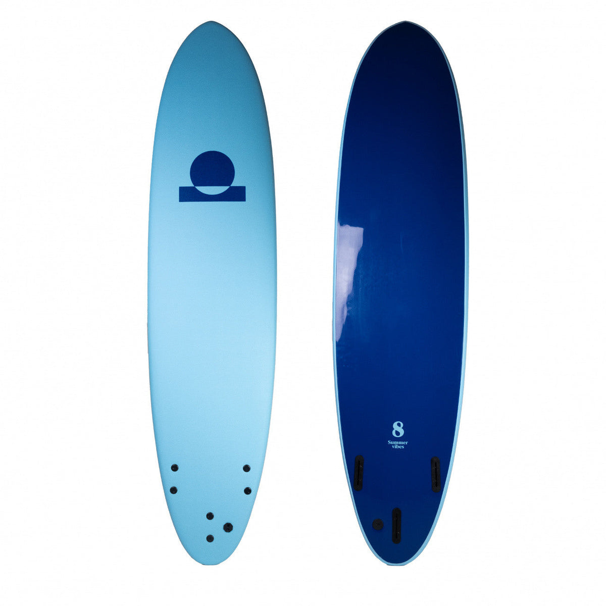 Summer Vibes Longboard 9' Softboard